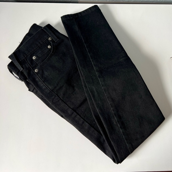 Levi's Men's Slim Jeans - Black - Picture 1 of 8